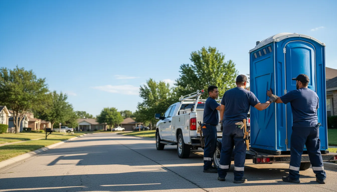 Portable Toilet Rental in Roby, TX near me